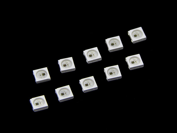 WS2812B RGB LED with Integrated Driver Chip (10 PCs pack)