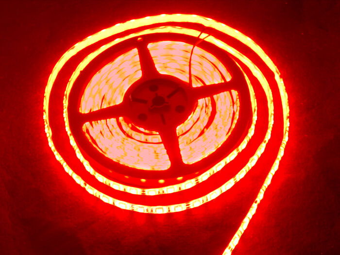 Flexible Waterproof LED Strip - Red