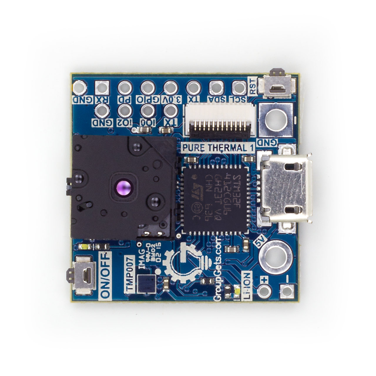 PureThermal 1 with Radiometric FLIR Lepton 2.5