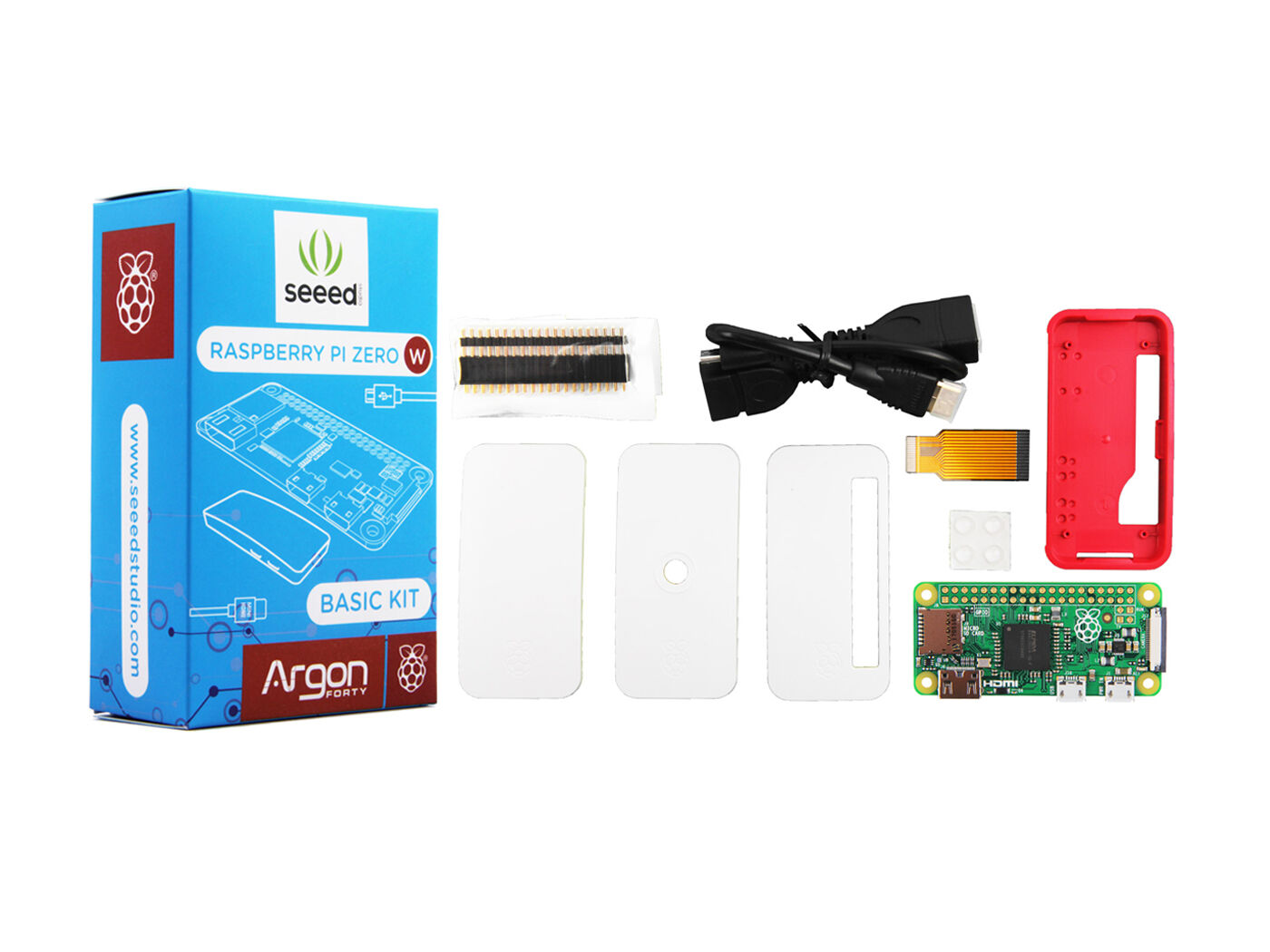 Seeedstudio Raspberry Pi Zero W Basic Kit