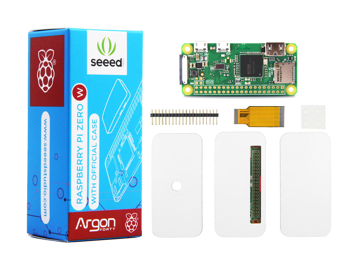Seeedstudio Raspberry Pi Zero W with Official Case