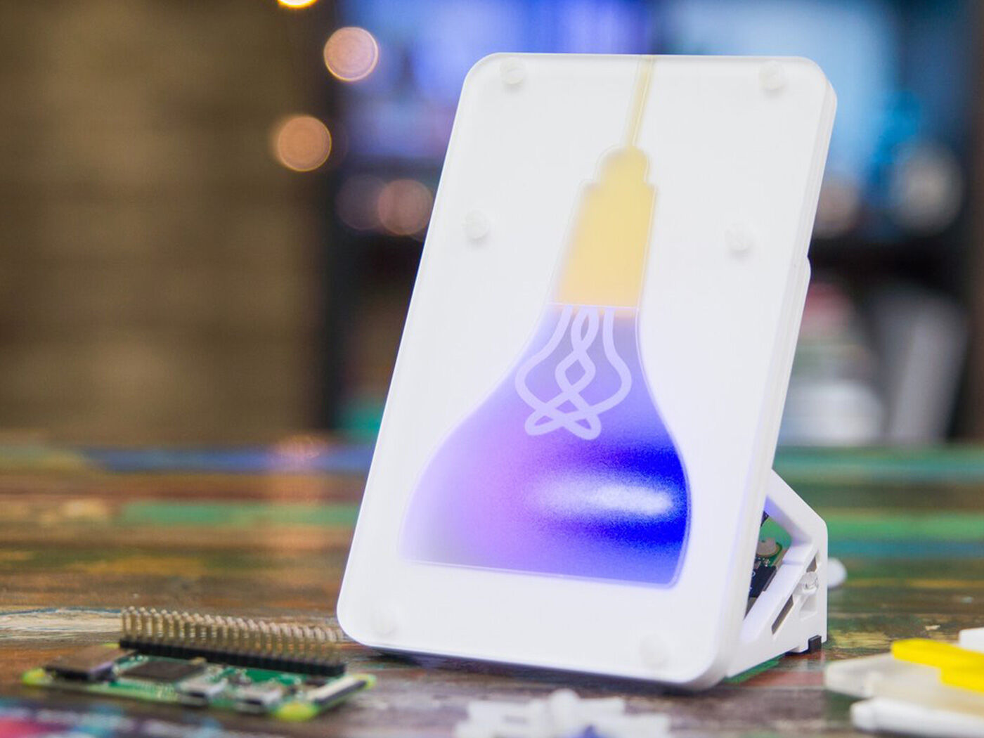 Pimoroni Mood Light - Pi Zero W Project Kit, internet-connected