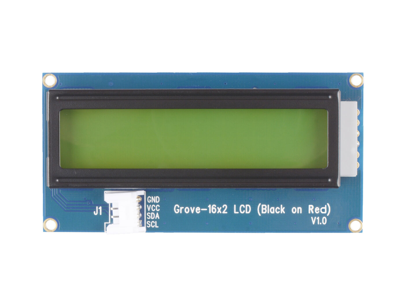 Grove - 16 x 2 LCD (Black on Red)
