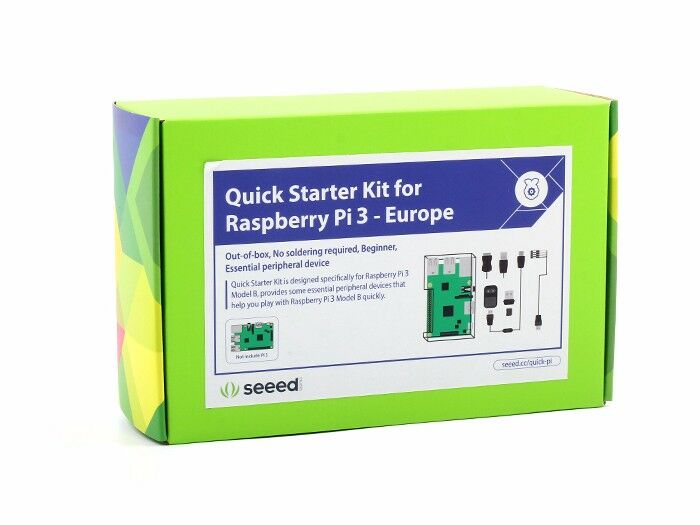 Quick Starter Kit for Raspberry Pi 3 Model B - Europe