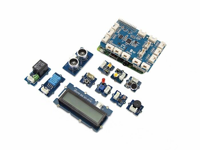 GrovePi+ Starter Kit for Raspberry Pi A+,B,B+&2,3,4 (CE certified)