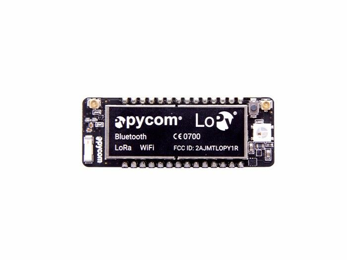 Pycom LoPy MicroPython enabled development board (LoRa, WiFi, Bluetooth)