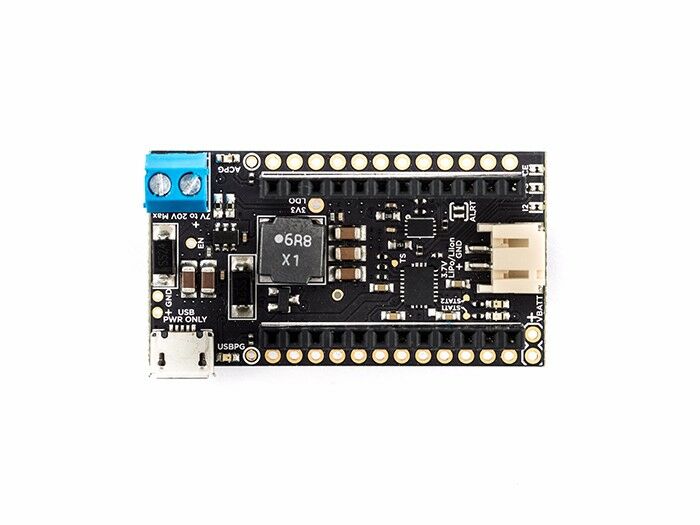 Particle Power Shield with Headers