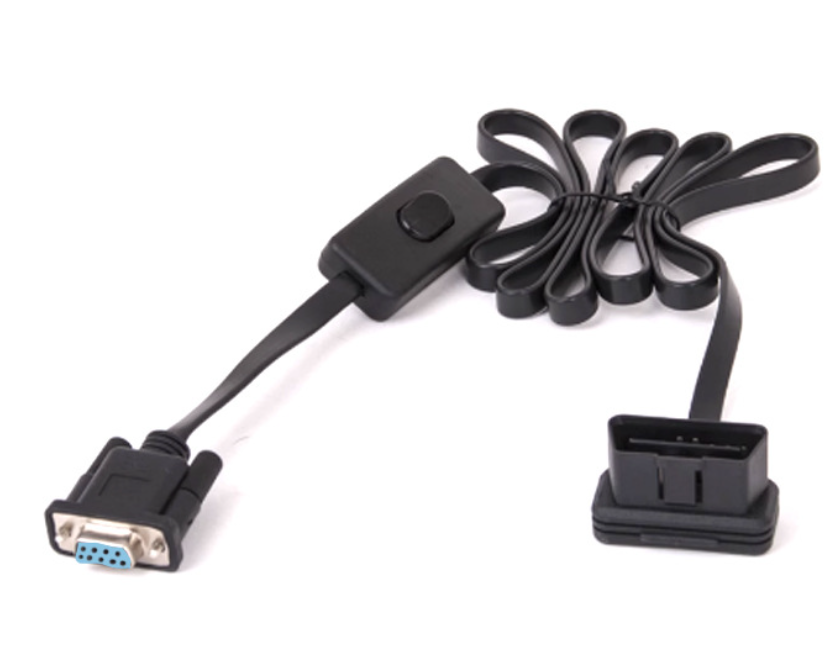 DB9 to OBD2 Cable With Switch