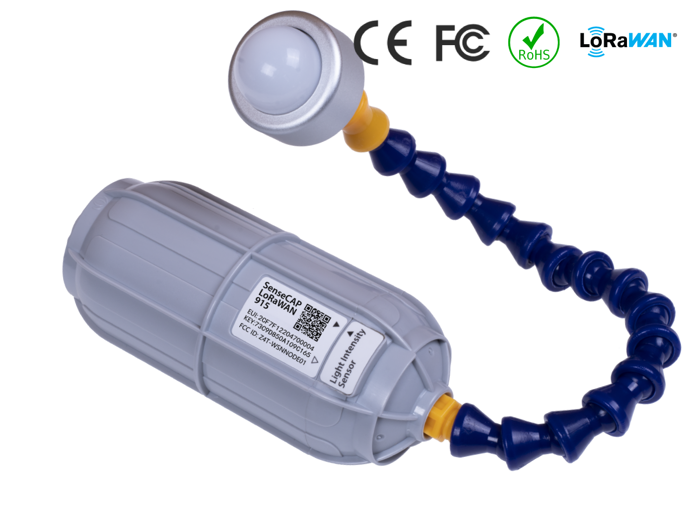 SenseCAP Wireless Light Intensity Sensor - LoRaWAN US915MHz