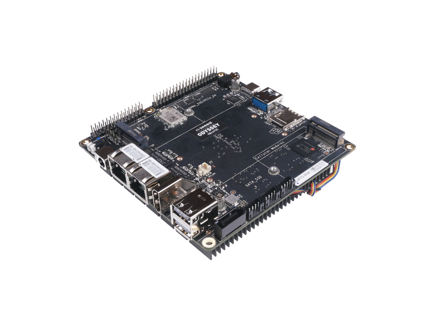 ODYSSEY - X86J4125800 Most expandable Win10 Mini PC (Linux and Arduino Core) with 8GB RAM / Dual Gigabit Ethernet NICs