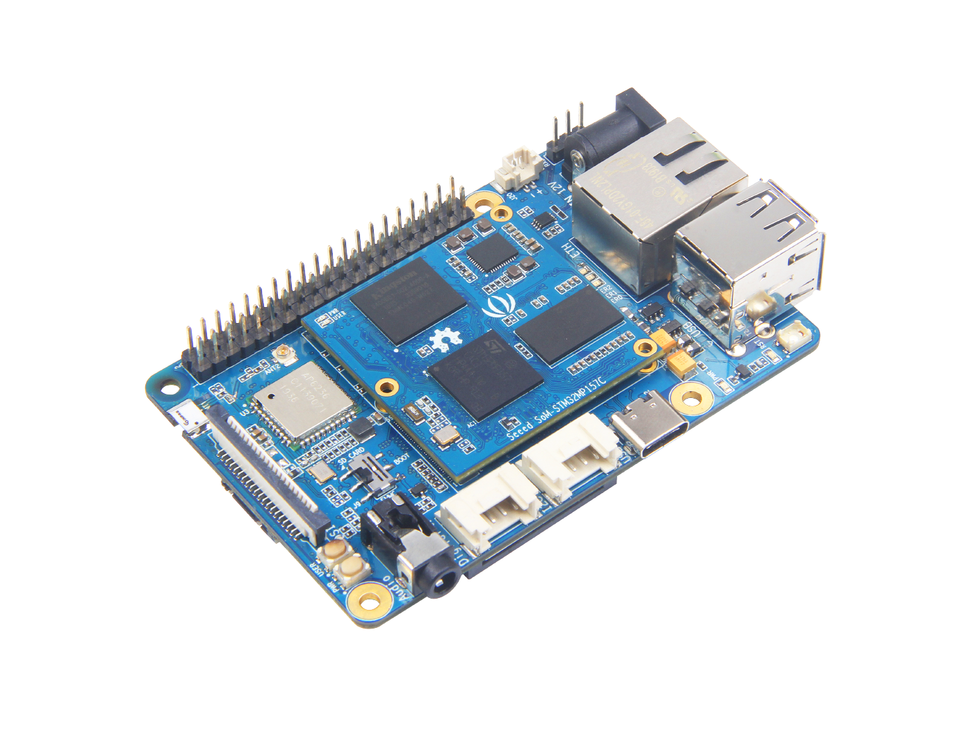 ODYSSEY – STM32MP157C Evaluation Board Raspberry Pi 40-Pin Compatible with SoM