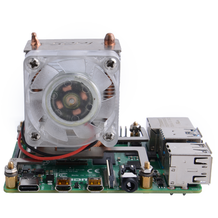 ICE Tower CPU Cooling Fan for Raspberry Pi (Support Pi 4)