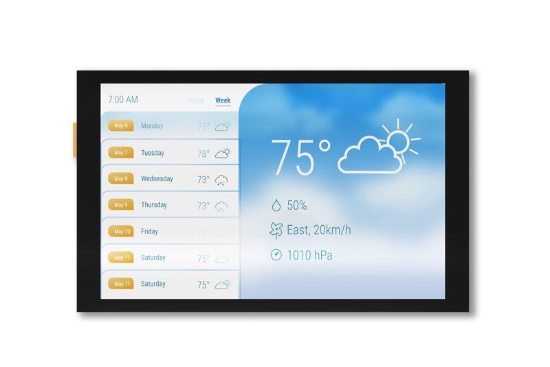 Pyxis 7" 1200x1920 Display Module Light for Raspberry Pi CM3+