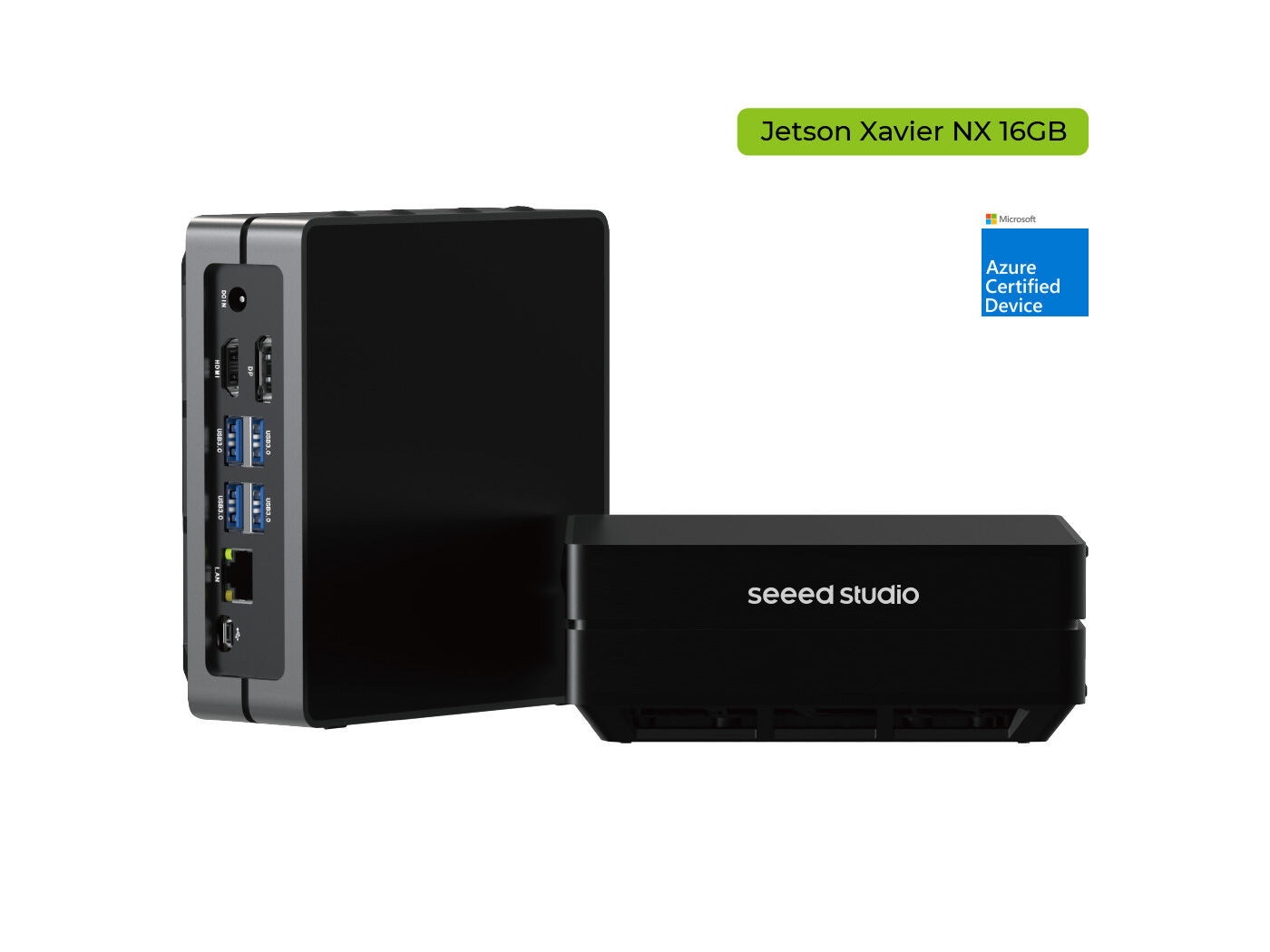 reComputer J2012 - Edge AI Device with Jetson Xavier NX 16 GB module, Aluminium case, pre-installed JetPack System